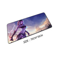 70X30cm Gaming Mouse Pad for World of Warcraft Mousepad Large XL Fashion Mouse Mat For Gamer Laptop Rubber Notebook mat Sylvanas - Komickonn