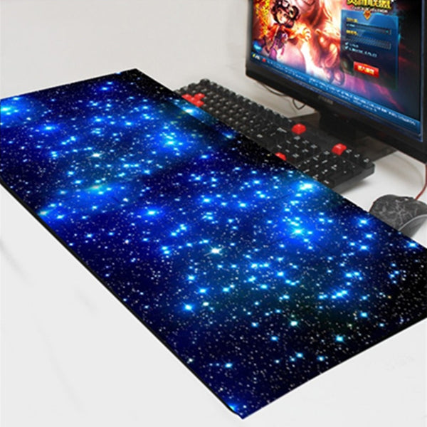 Gaming Mouse Pad Locking Edge Large Mouse Mat PC Computer Laptop keyboard pad for Apple MackBook CS GO dota 2 lol - Komickonn