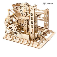 Robud DIY Waterwheel Coaster | Wooden Model Building Kit - Komickonn