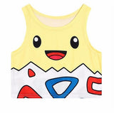 Sailor Moon Crystal Crop Tops Vest Tank Tops Shirt - Komickonn