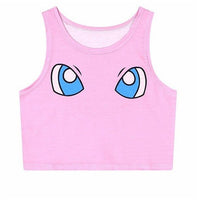 Sailor Moon Crystal Crop Tops Vest Tank Tops Shirt - Komickonn