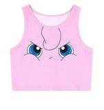 Sailor Moon Crystal Crop Tops Vest Tank Tops Shirt - Komickonn