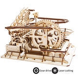 Robud DIY Waterwheel Coaster | Wooden Model Building Kit - Komickonn