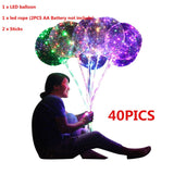 Glow In The Dark  Reusable Luminous Led Balloon lights - Komickonn